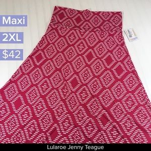 NWT LuLaRoe Maxi Skirt